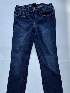 GENETIC DENIM Shya Cigarette Dark Wash Lightweight Denim Slim Jeans Sz 26